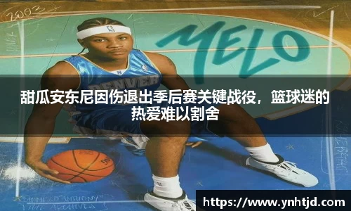 甜瓜安东尼因伤退出季后赛关键战役，篮球迷的热爱难以割舍