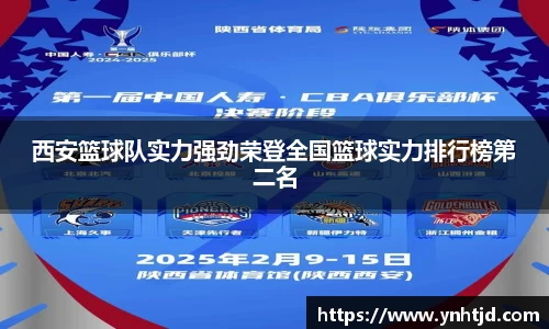 西安篮球队实力强劲荣登全国篮球实力排行榜第二名