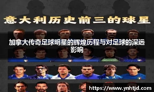 加拿大传奇足球明星的辉煌历程与对足球的深远影响